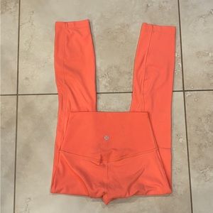Lululemon align leggings Raspberry Cream size 2